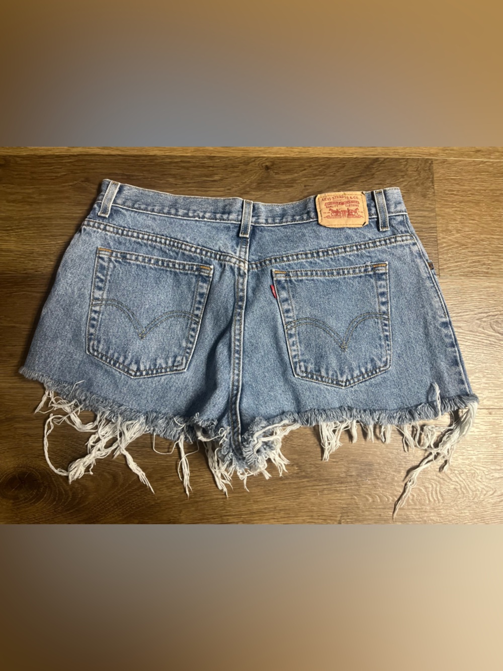 Levi's 550 Denim Cutoff Shorts